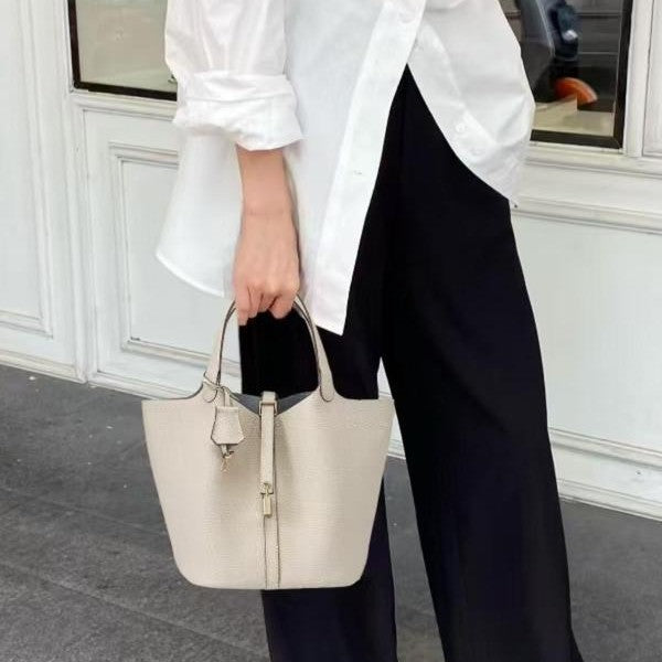Kate Lock Leather Bag