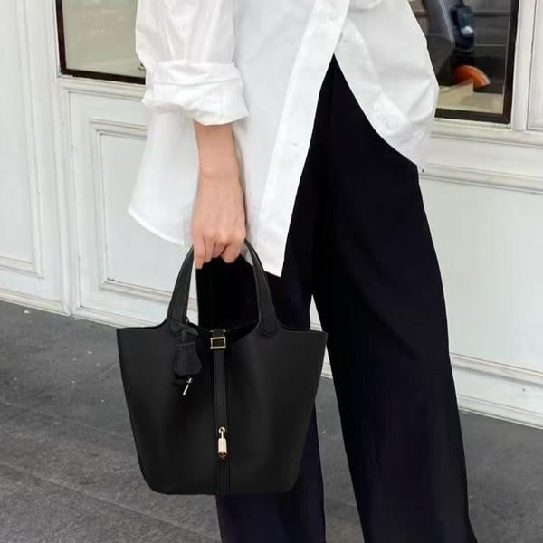 Kate Lock Leather Bag