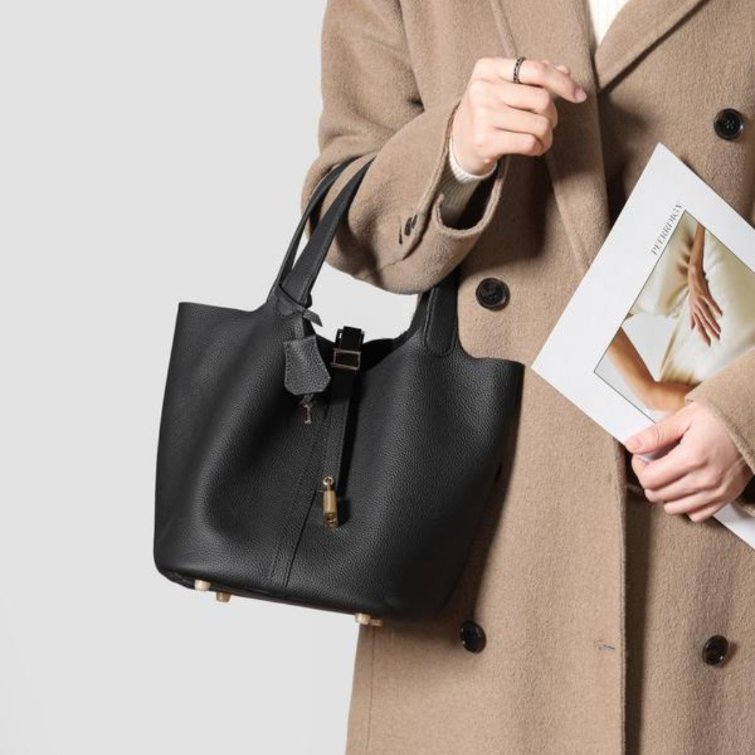 Kate Lock Leather Bag