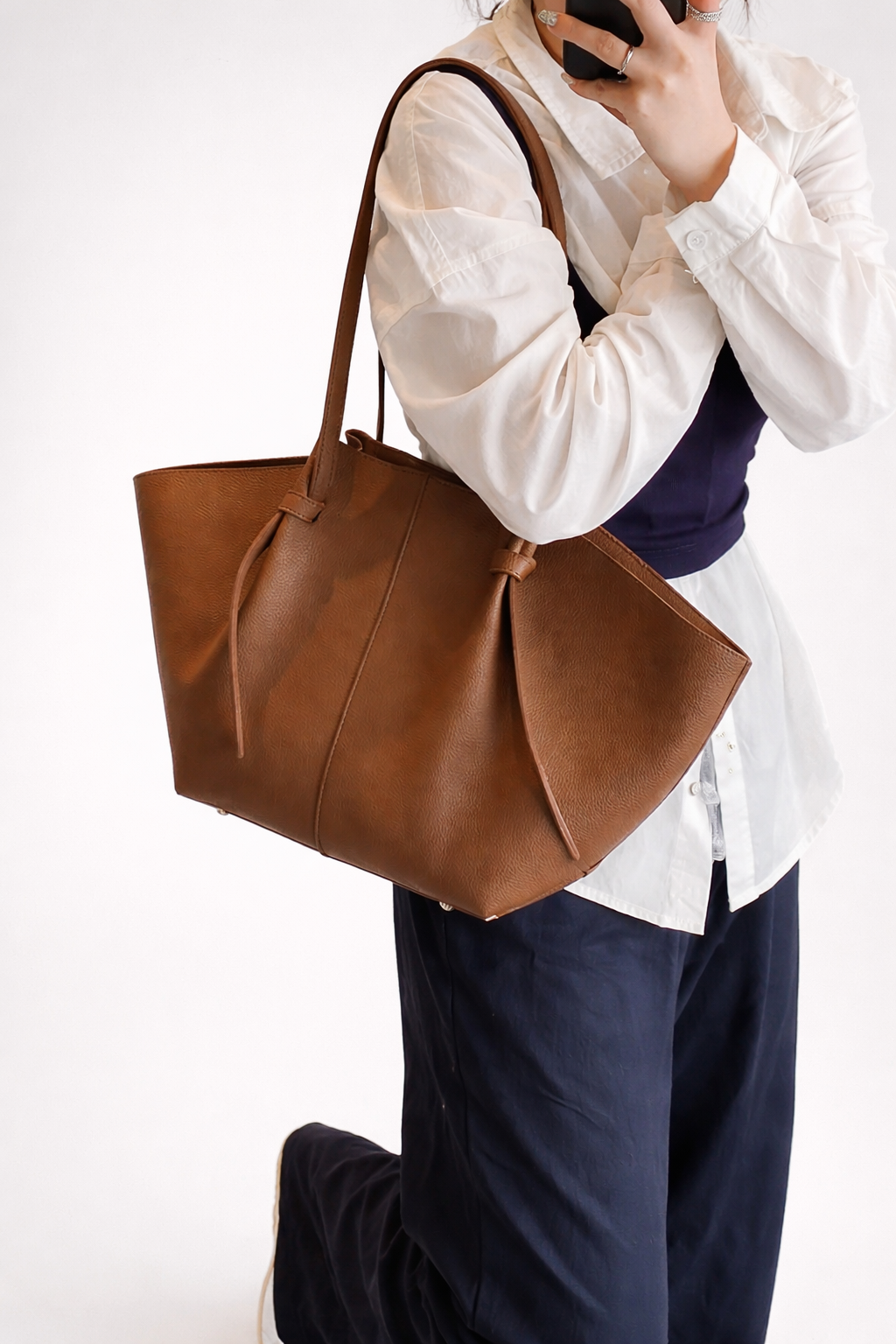 Sarah Premium Leather Tote
