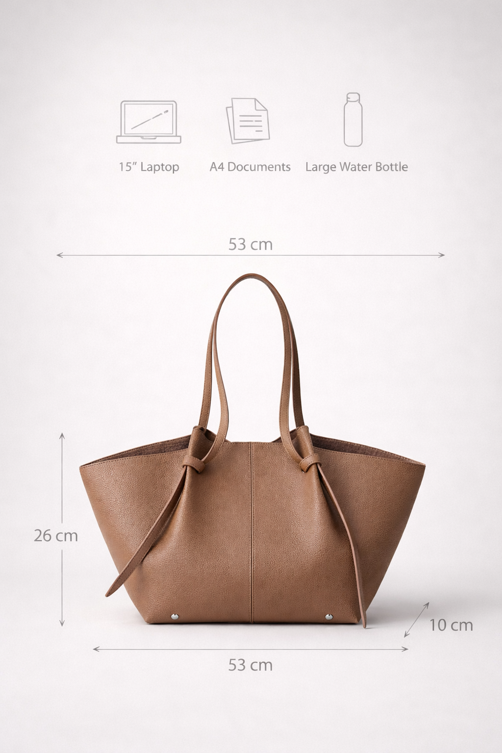 Sarah Premium Leather Tote