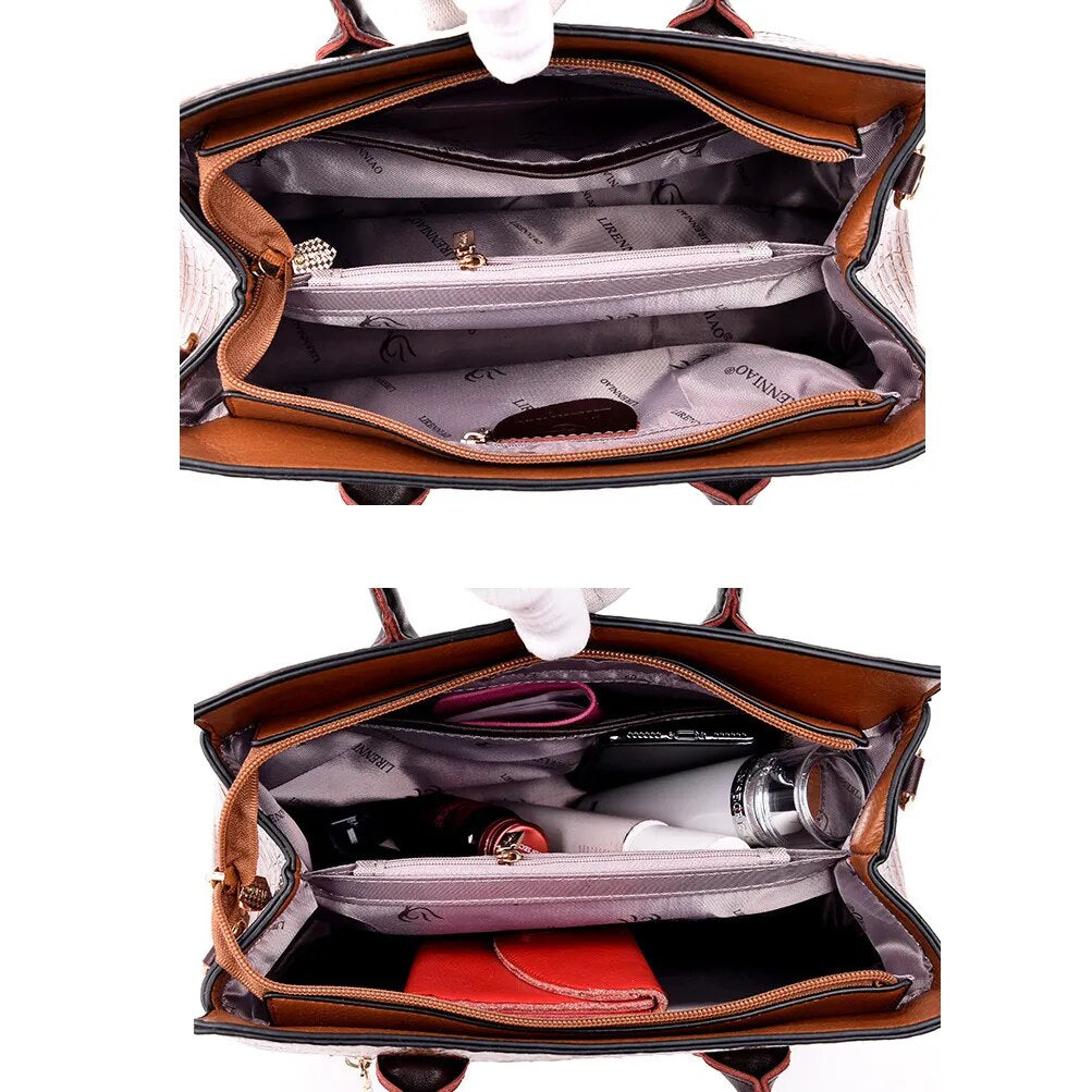 Luxury  Crocodile Designer Handbag