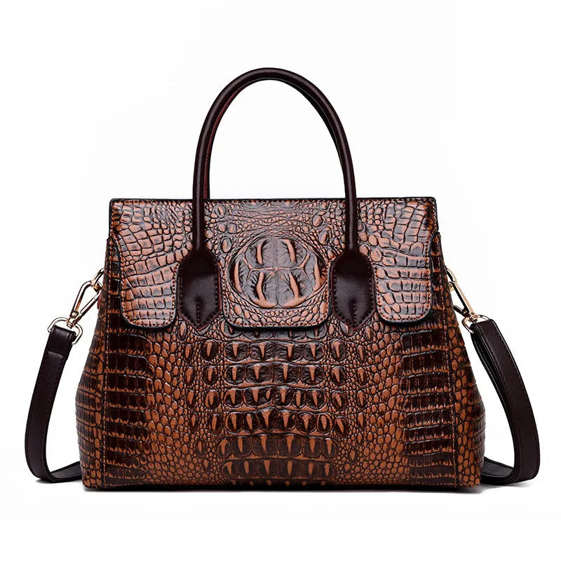 Luxury  Crocodile Designer Handbag