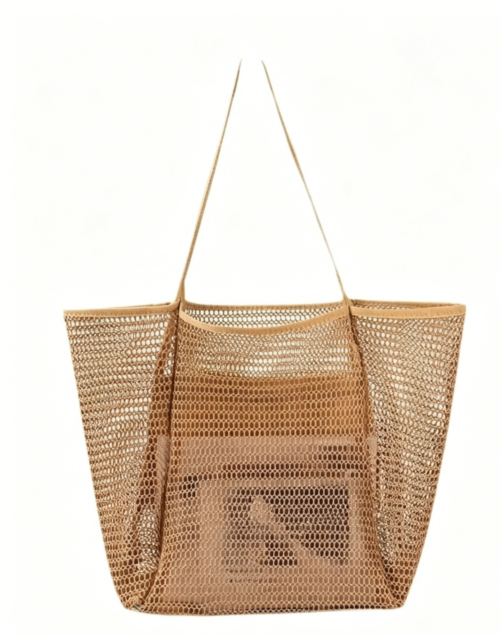 Boho Large Capacity Mesh Beach Tote Bag