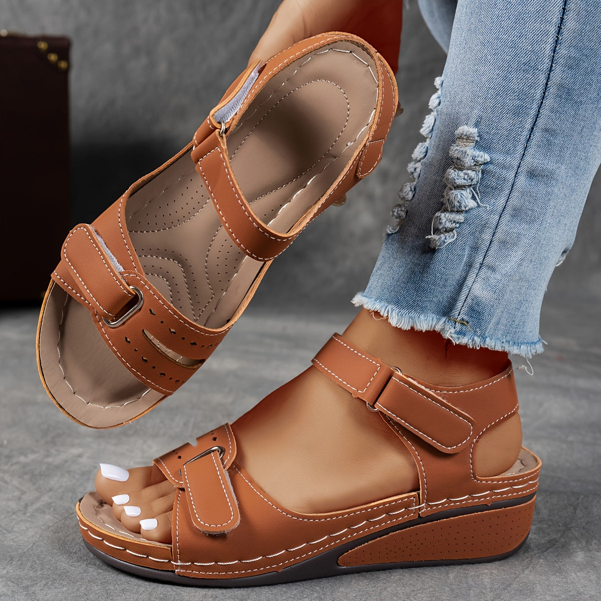 Women's Comfort Sandals with Adjustable Straps