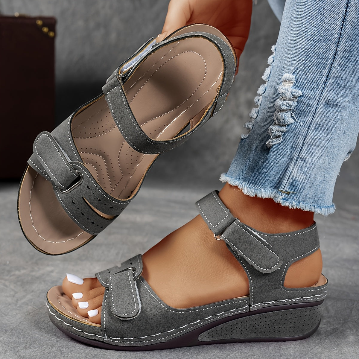 Women's Comfort Sandals with Adjustable Straps