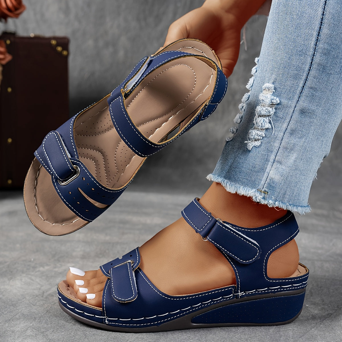 Women's Comfort Sandals with Adjustable Straps